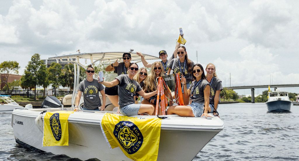 Tampa Bay Sun Football Club Championship Boat Parade