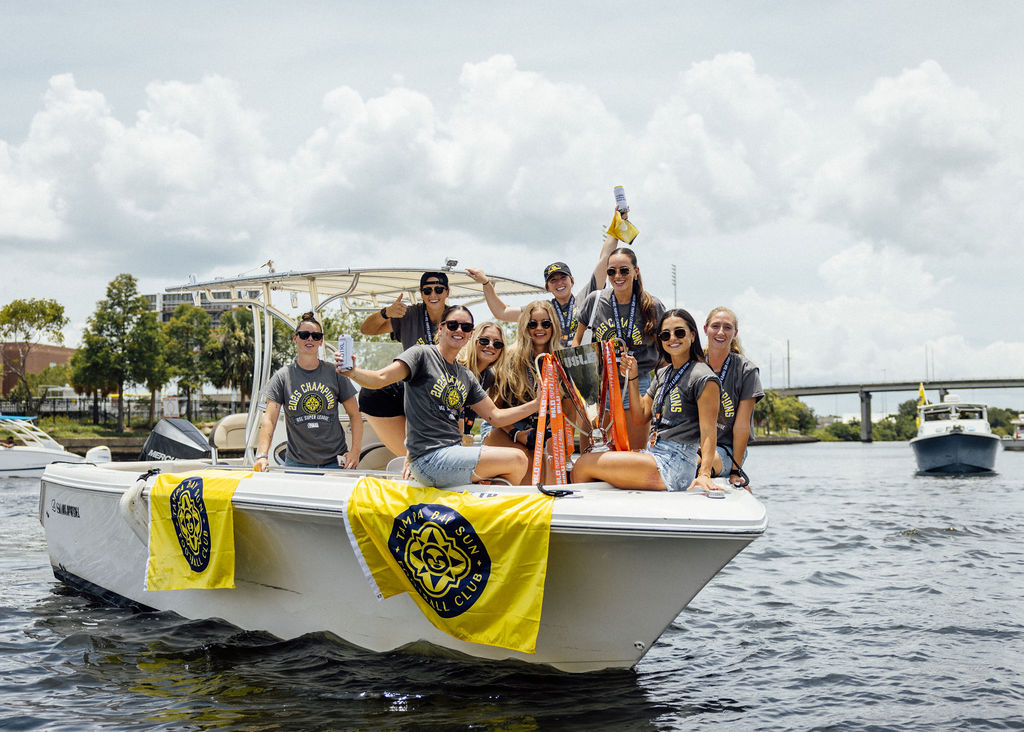 Tampa Bay Sun Football Club Championship Boat Parade