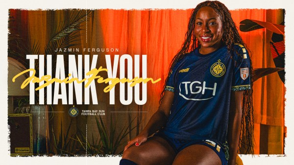 Tampa Bay Sun FC and Defender Jazmin Ferguson Mutually Agree to Part Ways