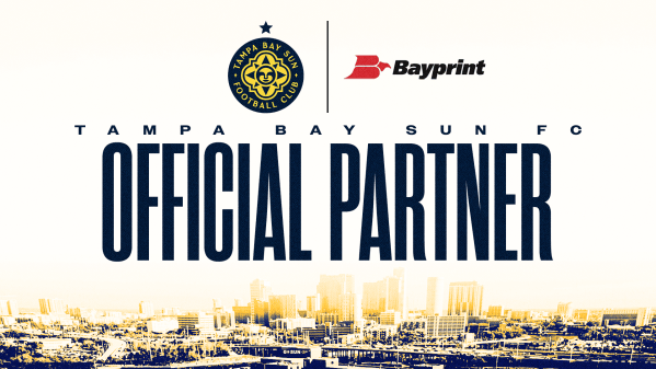 Tampa Bay Sun FC Names Bayprint Official Printing and Signage Partner